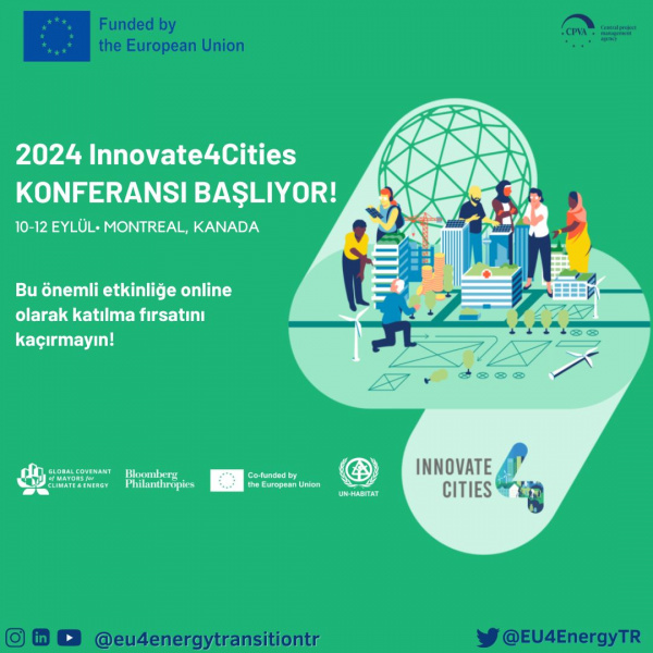 Innovate4Cities Konferansı Başlıyor!